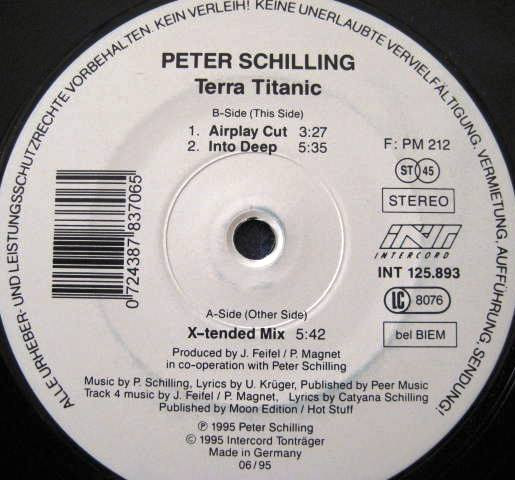 Peter Schilling - Terra Titanic | Blow Up (INT 125.893)