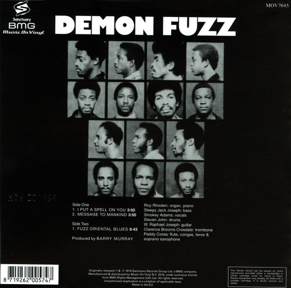 Demon Fuzz - I Put A Spell On You / Message To Mankind / Fuzz Oriental Blues | Music On Vinyl (MOV7045) - 3