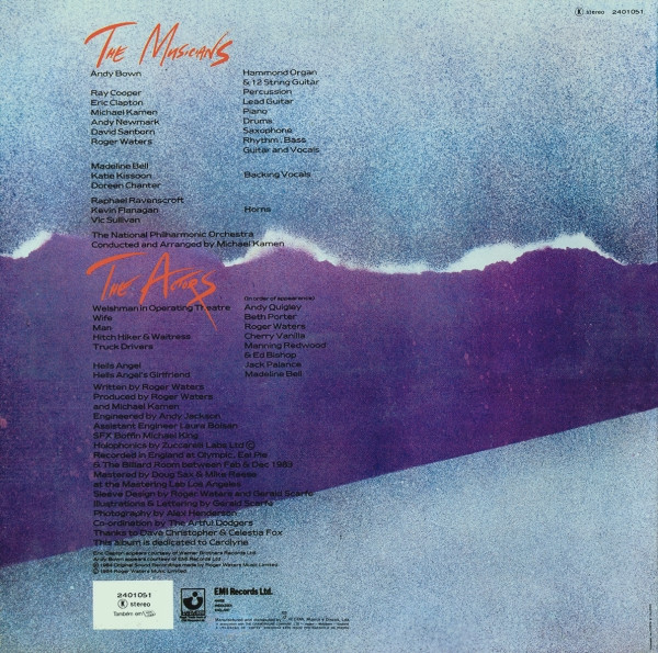 Roger Waters - The Pros And Cons Of Hitch Hiking | Harvest (24 0105 1) - 4
