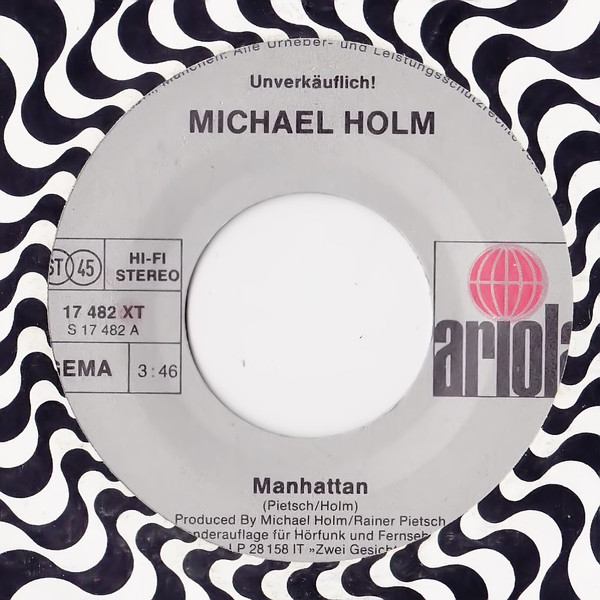 Michael Holm - Manhattan | Ariola (17482 XT)