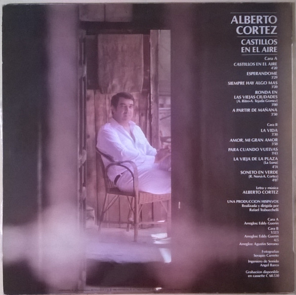Alberto Cortez - Castillos En El Aire | Hispavox (S 60.530) - 2