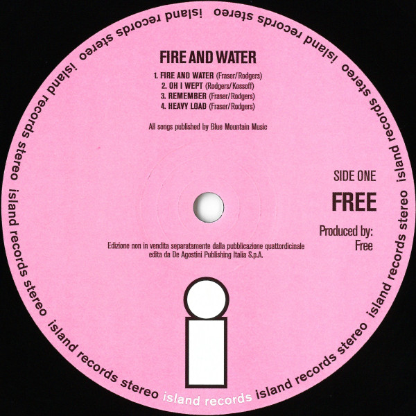 Free - Fire And Water | Island Records (none) - 3 Free - Fire And Water | Island Records (none) - 3