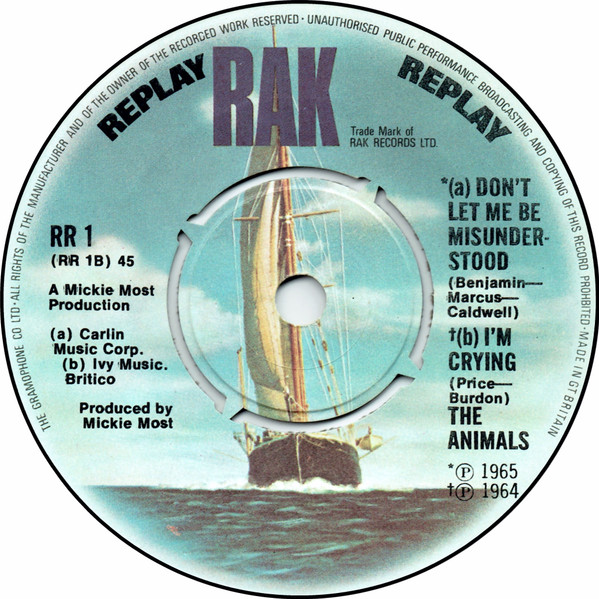 The Animals - The House Of The Rising Sun | RAK (RR 1) - 2