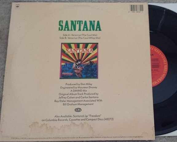 Santana - Veracruz | Columbia (44 06762) - 2 Santana - Veracruz | Columbia (44 06762) - 2