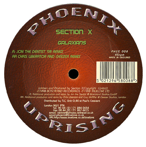 Section X - Galaxians | Phoenix Uprising (PHUX 008)