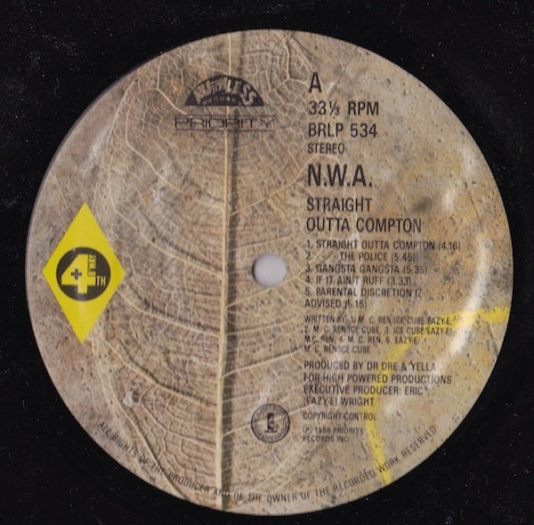 N.W.A. - Straight Outta Compton | Ruthless Records (BRLP 534) - 3 N.W.A. - Straight Outta Compton | Ruthless Records (BRLP 534) - 3