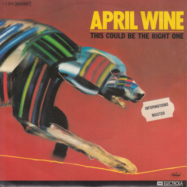 April Wine - This Could Be The Right One | Capitol Records (1 C 006 2000607) - 2