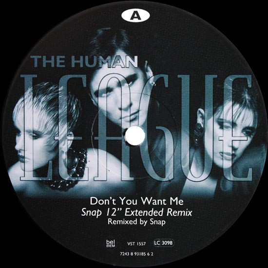 The Human League - Don't You Want Me | Virgin (VST 1557) - 3