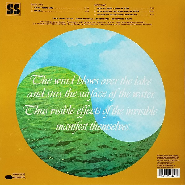 Chick Corea - Now He Sings, Now He Sobs | Solid State Records (B0029363-01) - 4 Chick Corea - Now He Sings, Now He Sobs | Solid State Records (B0029363-01) - 4