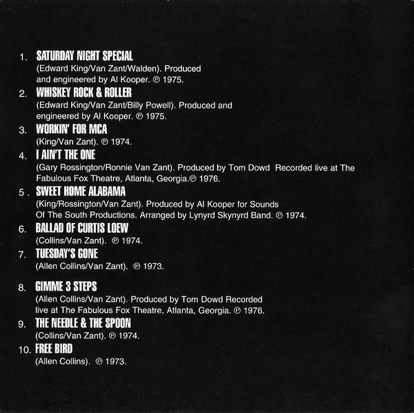 Lynyrd Skynyrd - Free Bird - The Very Best | Nectar (NTRCD015) - 4
