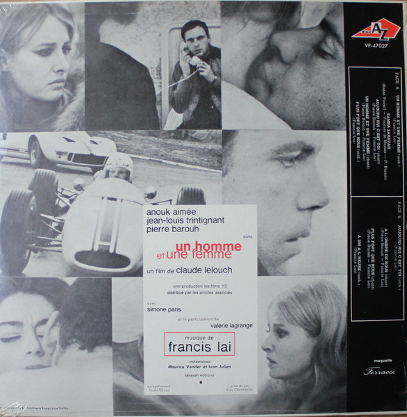 Francis Lai - Un Homme Et Une Femme | Disc'Az (VF-47027) - 2 Francis Lai - Un Homme Et Une Femme | Disc'Az (VF-47027) - 2