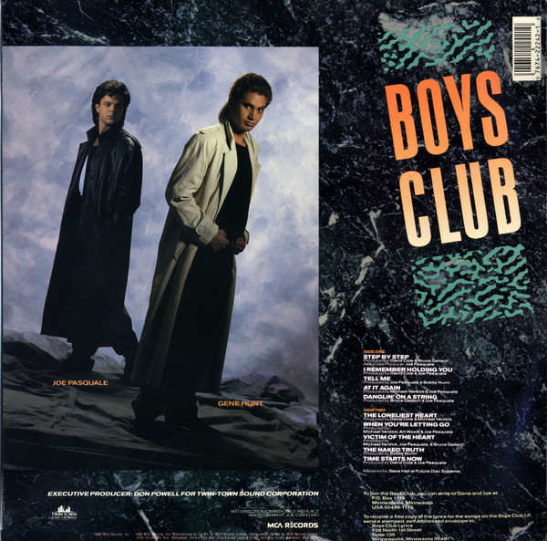 Boys Club - Boys Club | MCA Records (MCA 42242) - 2 Boys Club - Boys Club | MCA Records (MCA 42242) - 2
