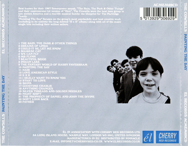 The Cowsills - Painting The Day: The Angelic Psychedelia of the Cowsills CD | Él (ACMEM69CD) - 2