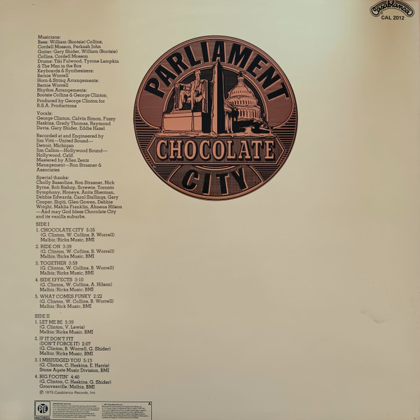 Parliament - Chocolate City | Casablanca (CAL 2012) - 2