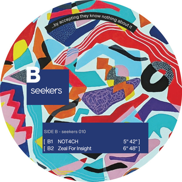 Seekers - Intrigue In The Holocene EP | Seekers (skr010) - 3