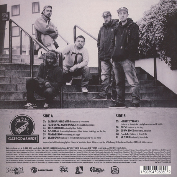 Gatecrasherz - Uninvited | Revorg Records (RVG008) - 2 Gatecrasherz - Uninvited | Revorg Records (RVG008) - 2