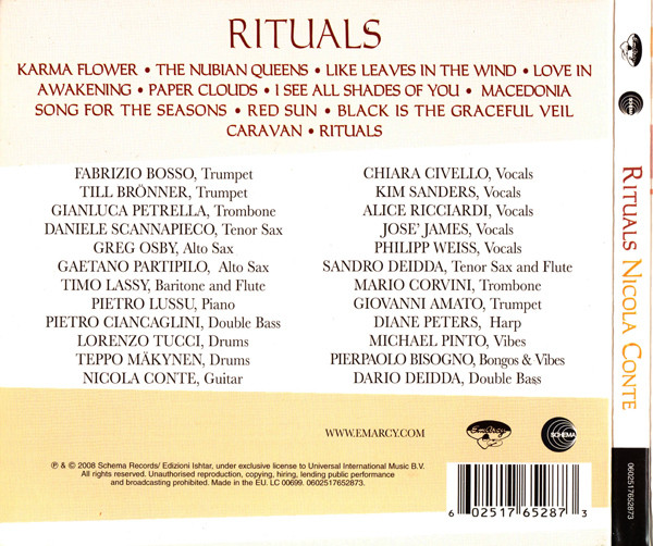 Nicola Conte - Rituals | EmArcy (0602517652873) - 2