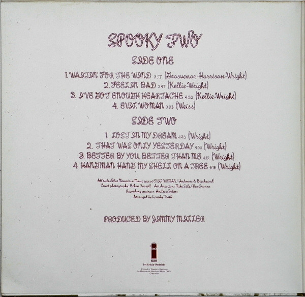 Spooky Tooth - Spooky Two | Island Records (85 785 ET) - 2