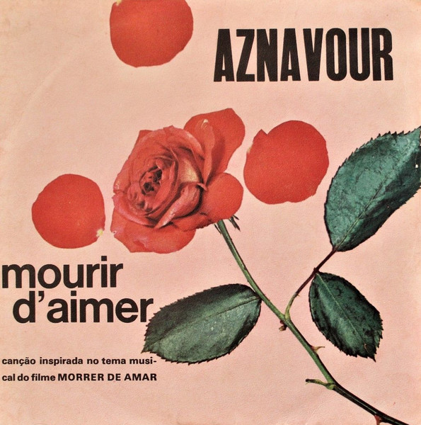 Charles Aznavour - Mourir D'Aimer | Barclay (SP 20.019) - main