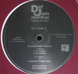 LL Cool J - Paradise | Def Jam Recordings (DEFR 15731-1) - main