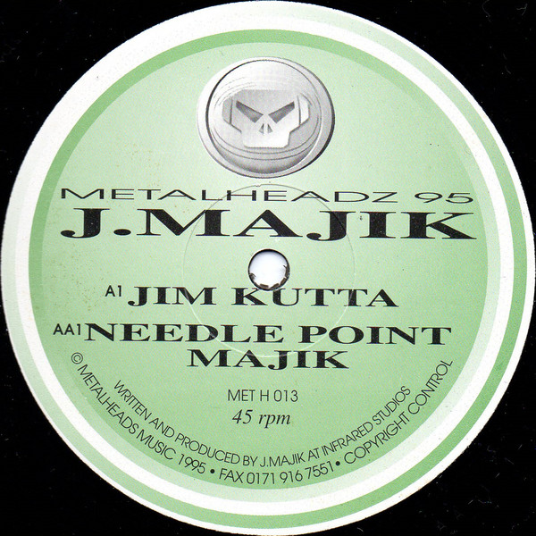 J Majik - Jim Kutta / Needle Point Majik | Metalheadz (MET H 013)