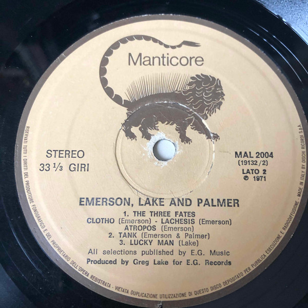 Emerson, Lake & Palmer - Emerson, Lake & Palmer | Manticore (MAL 2004) - 4