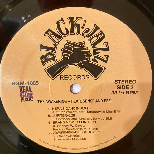 The Awakening - Hear, Sense And Feel | Black Jazz Records (RGM-1085) - 2