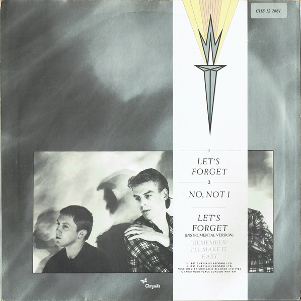 White & Torch - Let's Forget | Chrysalis (CHS 12 2661) - 2