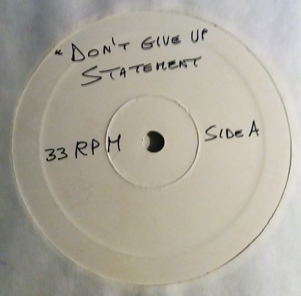 Statement - Don't Give Up | Not On Label (none) - main