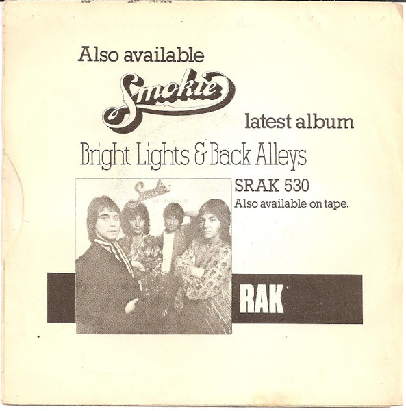 Smokie - For A Few Dollars More | RAK (4 C 006-60 269) - 2