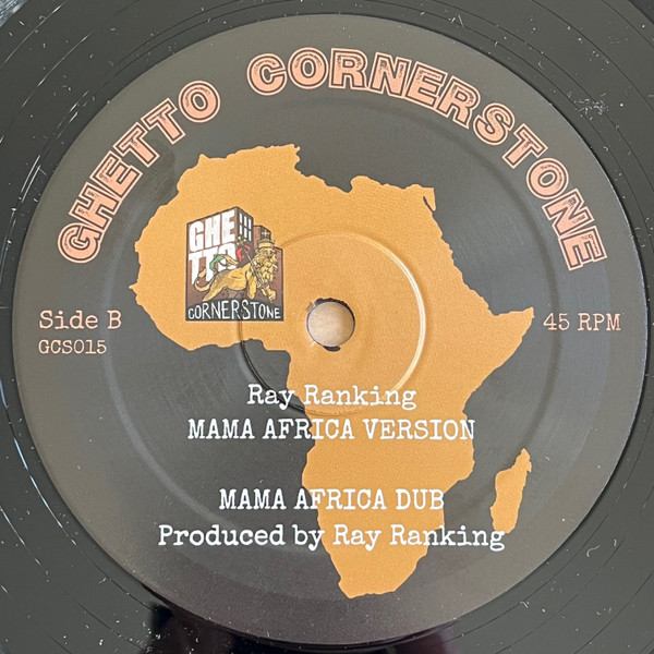 Tesfa Zion featuring Ras Ruben / Ray Ranking - African Warrior | Ghetto Cornerstone (GCS015) - 2 Tesfa Zion featuring Ras Ruben / Ray Ranking - African Warrior | Ghetto Cornerstone (GCS015) - 2