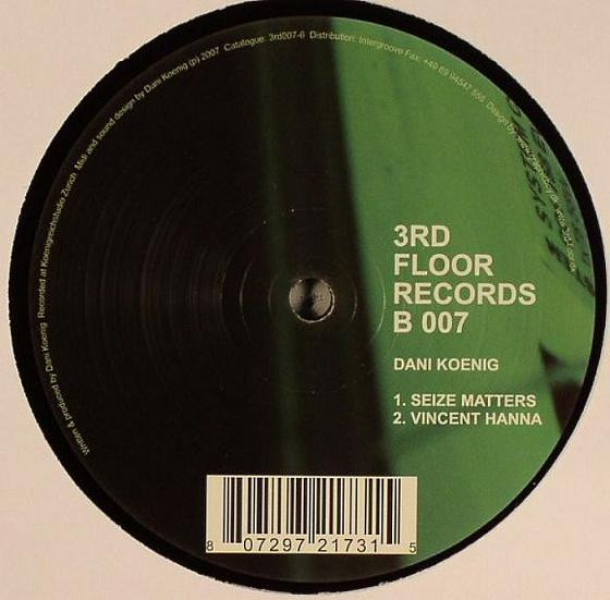 Dani König - Maher Amad EP | 3rd Floor Records (3RD007) - 2