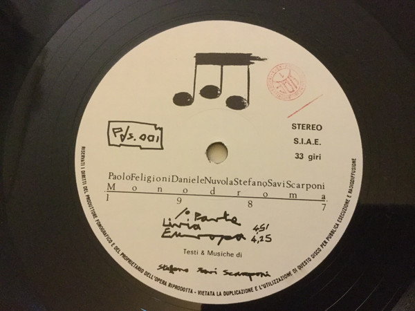 Monodroma - 1987 | Not On Label (Monodroma Self-released) (Pds. 001) - 3 Monodroma - 1987 | Not On Label (Monodroma Self-released) (Pds. 001) - 3
