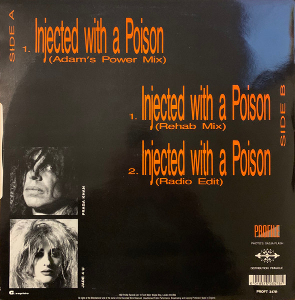 Praga Khan Feat. Jade 4U - Injected With A Poison (Digital Orgasm Remixes) | Profile Records (PROFT 347R) - 2