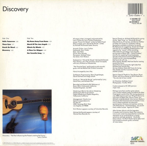 Larry Carlton - Discovery | MCA Records (254 896-1) - 2 Larry Carlton - Discovery | MCA Records (254 896-1) - 2