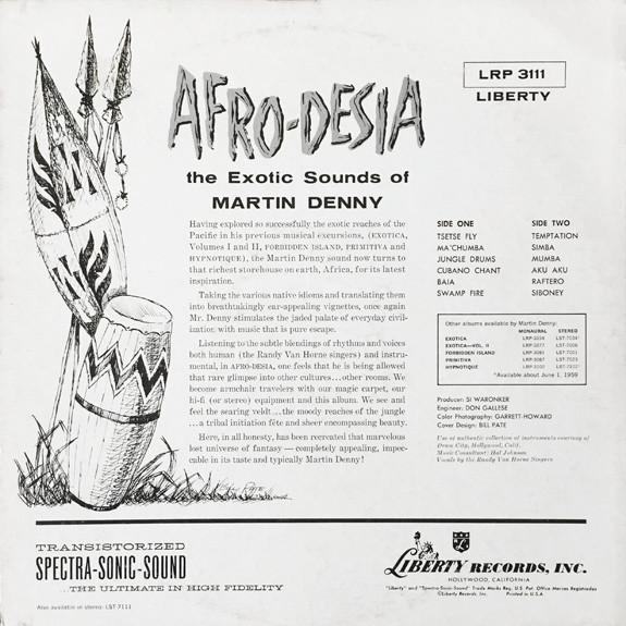 Martin Denny - Afro-Desia | Liberty (LRP 3111) - 2 Martin Denny - Afro-Desia | Liberty (LRP 3111) - 2