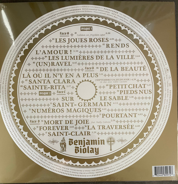 Benjamin Biolay - Saint-Clair | Polydor (0602445899746) - 2 Benjamin Biolay - Saint-Clair | Polydor (0602445899746) - 2