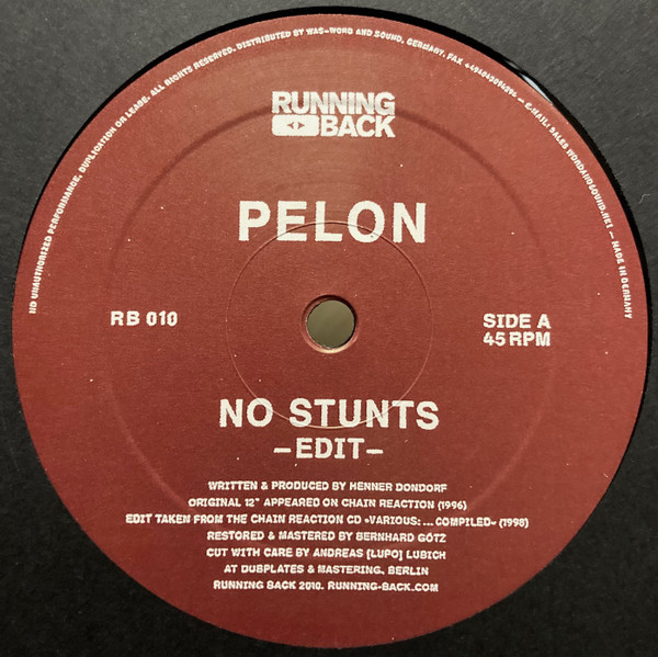 Pelon - No Stunts | Running Back (RB 010)