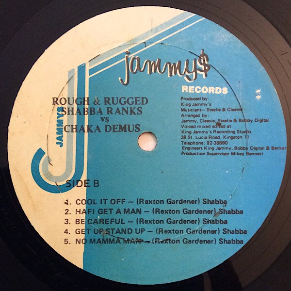 Shabba Ranks Vs Chaka Demus - Rough & Rugged | Jammy's Records (none) - 4