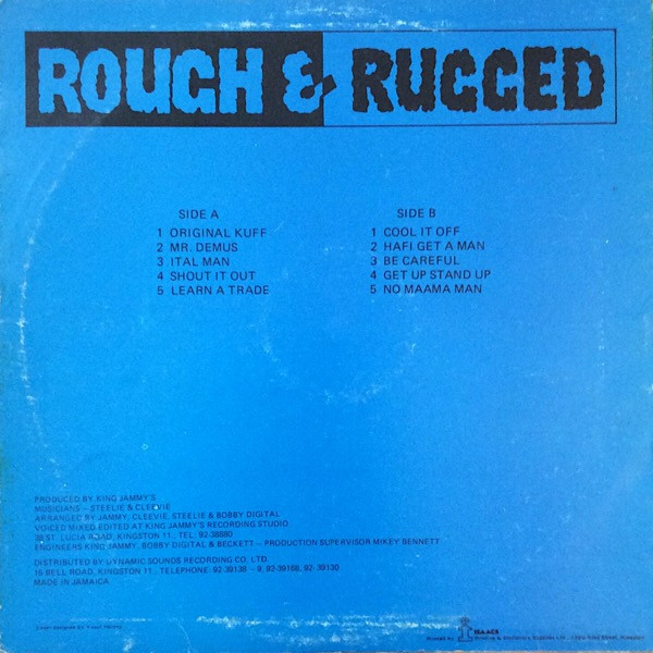 Shabba Ranks Vs Chaka Demus - Rough & Rugged | Jammy's Records (none) - 2