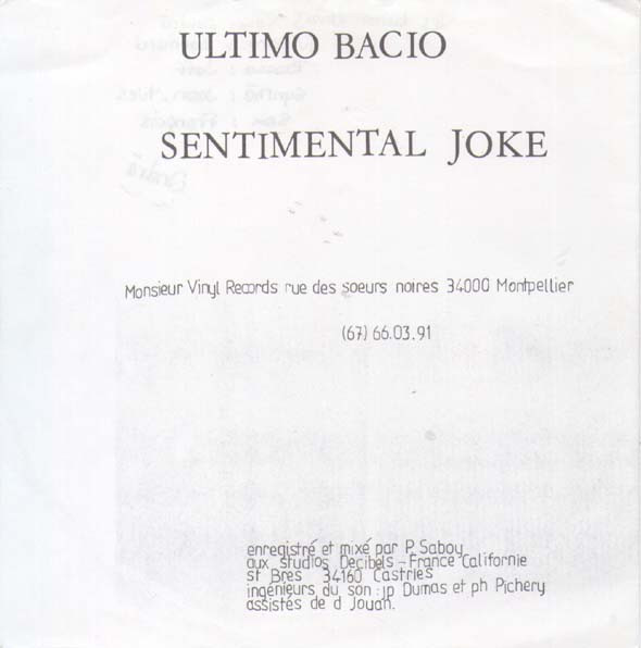 Latin Lovers - Ultimo Bacio | Monsieur Vinyl Records (MVR 05) - 2 Latin Lovers - Ultimo Bacio | Monsieur Vinyl Records (MVR 05) - 2