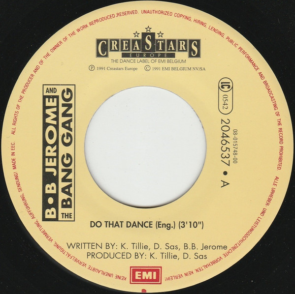 B.B. Jerome & The Bang Gang - Do That Dance | Creastars Europe (2046537) - 3 B.B. Jerome & The Bang Gang - Do That Dance | Creastars Europe (2046537) - 3