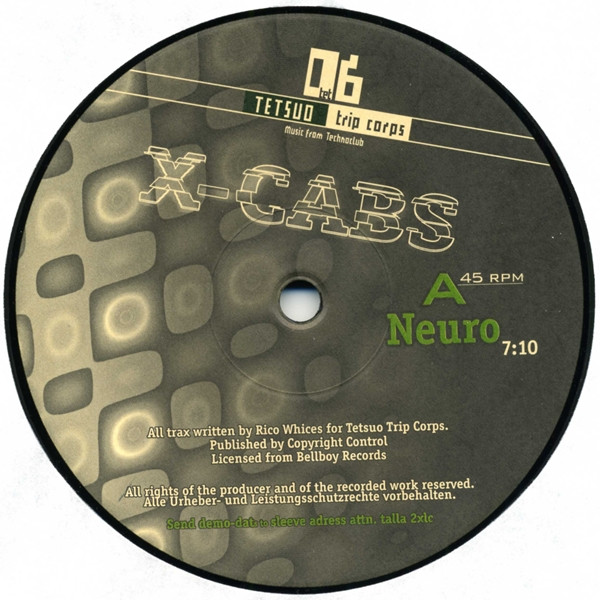 X-Cabs - Neuro | Tetsuo (tet 006-12) - 3