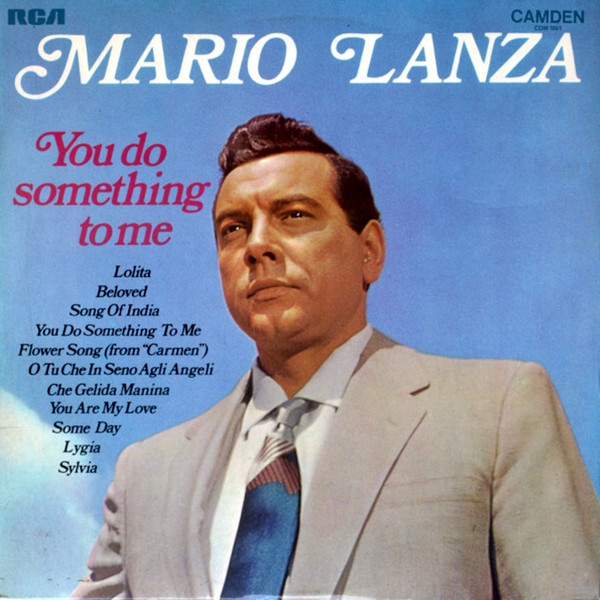 Mario Lanza - You Do Something To Me | RCA Camden (CDM 1001)