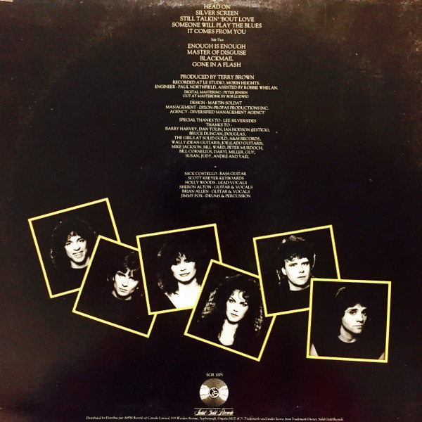 Toronto - Head On | Solid Gold Records (SGR-1005) - 2 Toronto - Head On | Solid Gold Records (SGR-1005) - 2