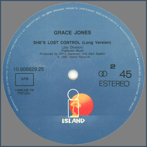 Grace Jones - Private Life (Long Version) | Island Records (10.606629.25) - 3 Grace Jones - Private Life (Long Version) | Island Records (10.606629.25) - 3