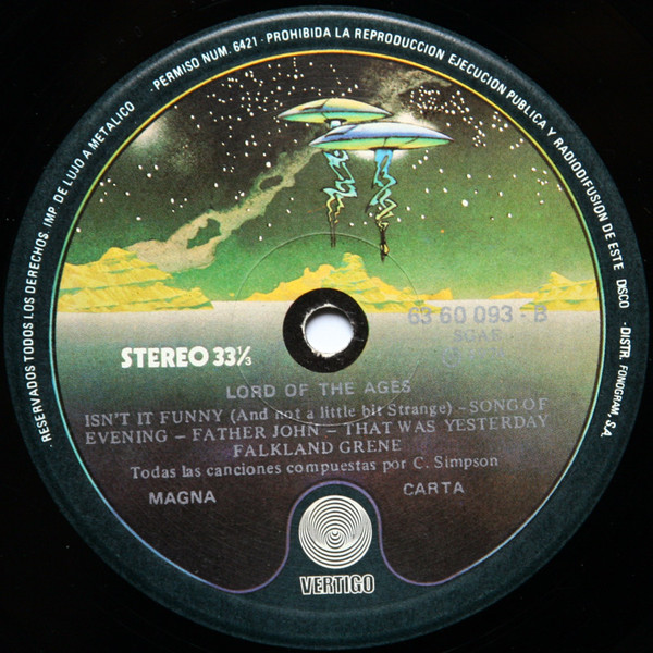 Magna Carta - Lord Of The Ages - Vinilo | Vertigo (63 60 093) - 4