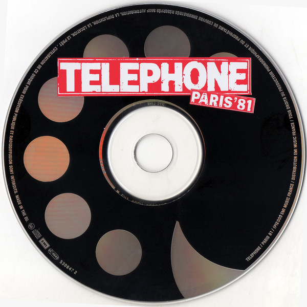 Téléphone - Paris'81 | EMI (530847 2) - 3