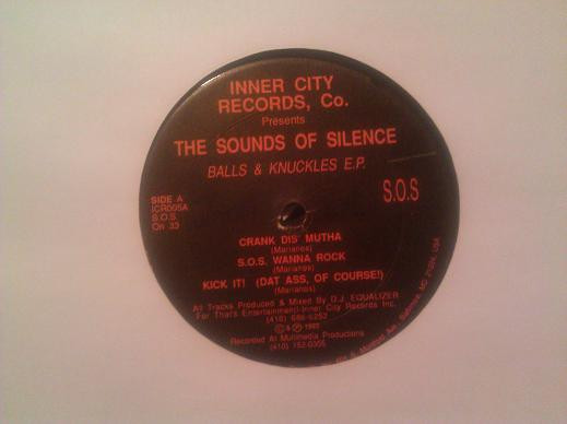 The Sounds Of Silence - Balls And Knuckles E.P. | Inner City Records Co. (ICR 005)