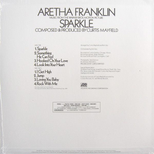 Aretha Franklin - Sparkle | Atlantic (RCV1 18176) - 2